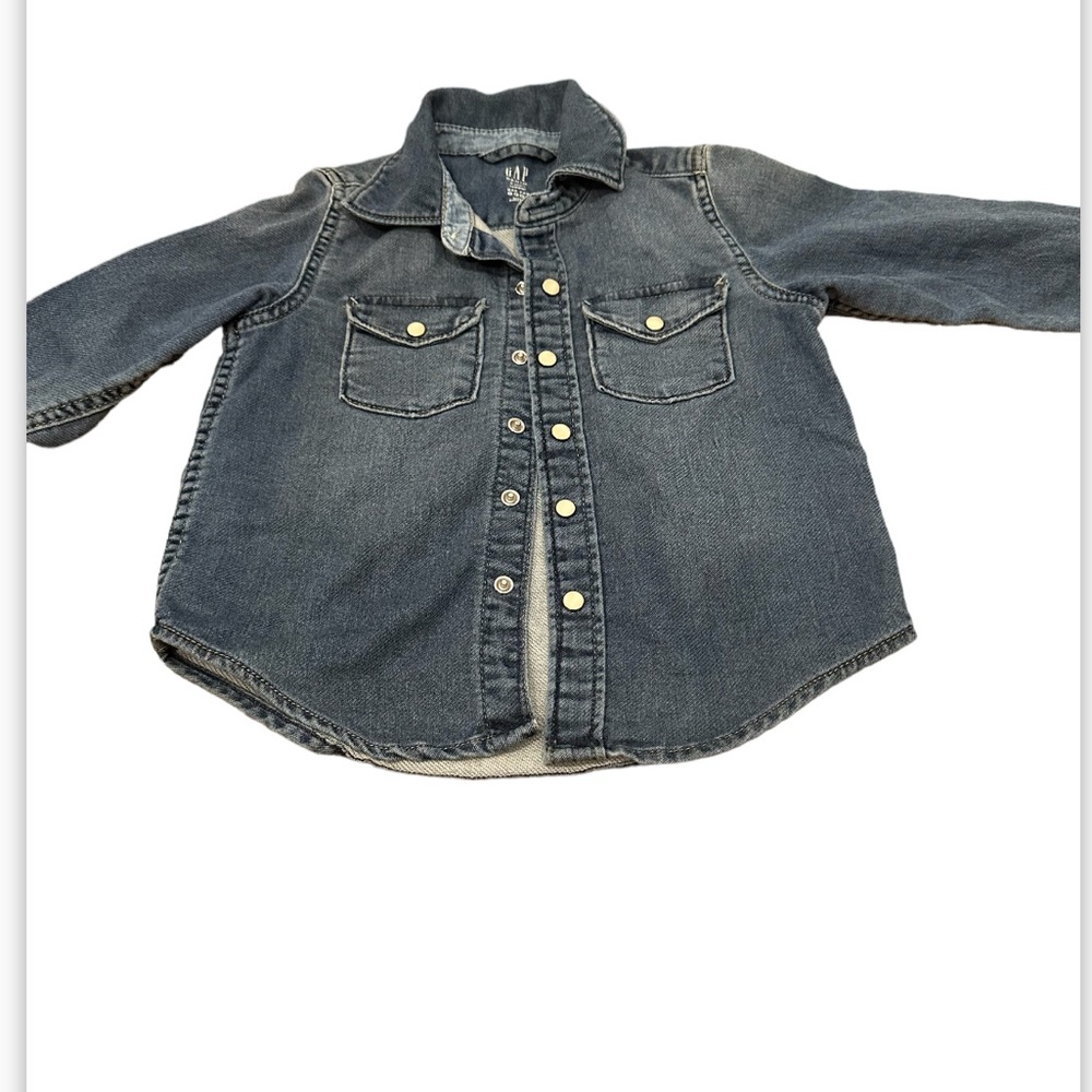Gap Denim button down shirt
